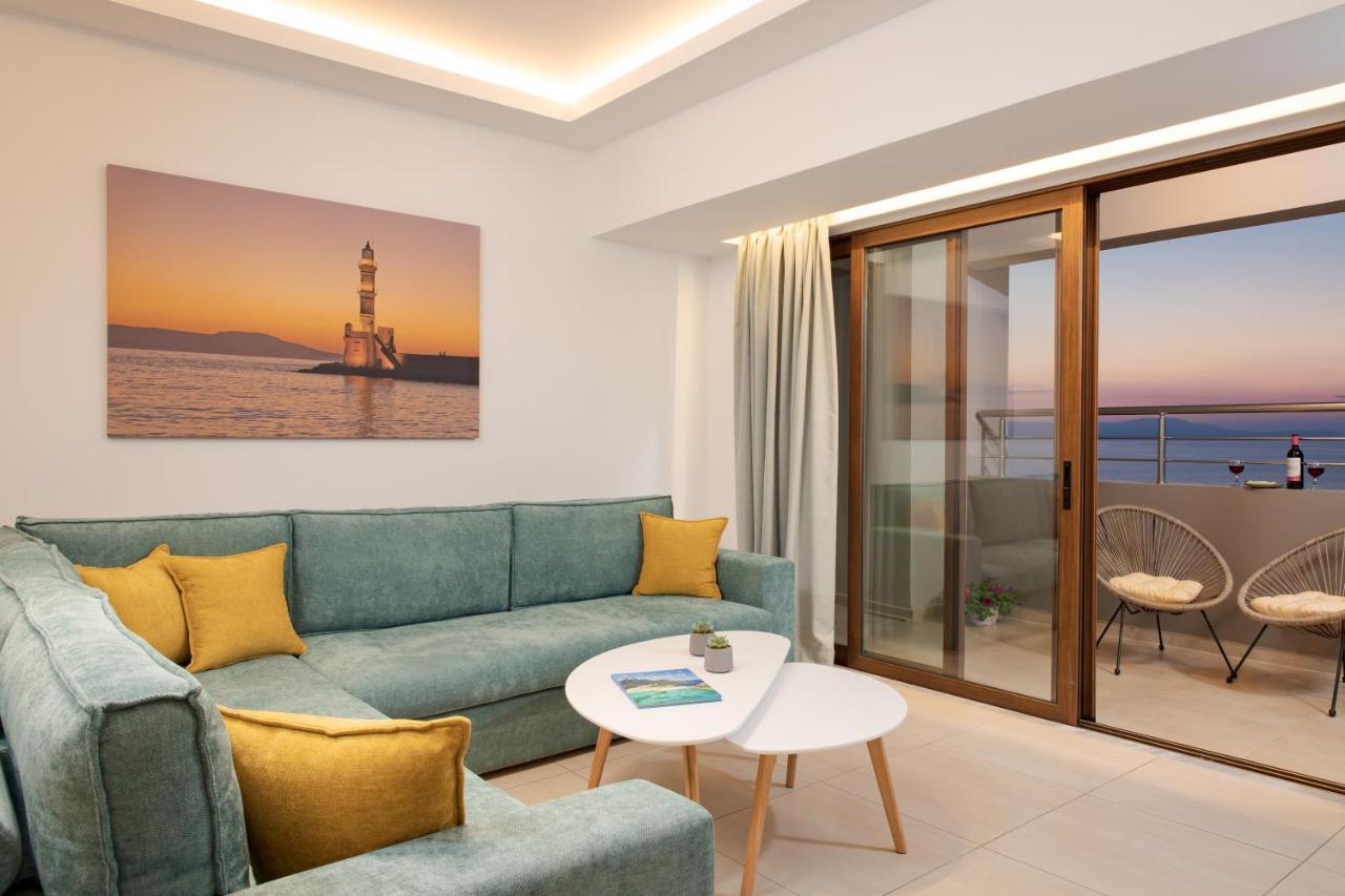 Overview Chania With Sea View And Amazing Sunset 외부 사진
