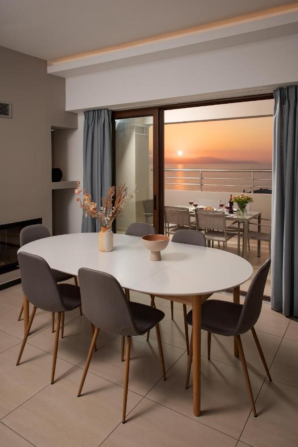 Overview Chania With Sea View And Amazing Sunset 외부 사진