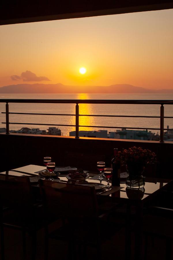 Overview Chania With Sea View And Amazing Sunset 외부 사진
